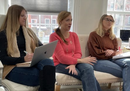 Carbon team in a collaborative conversation