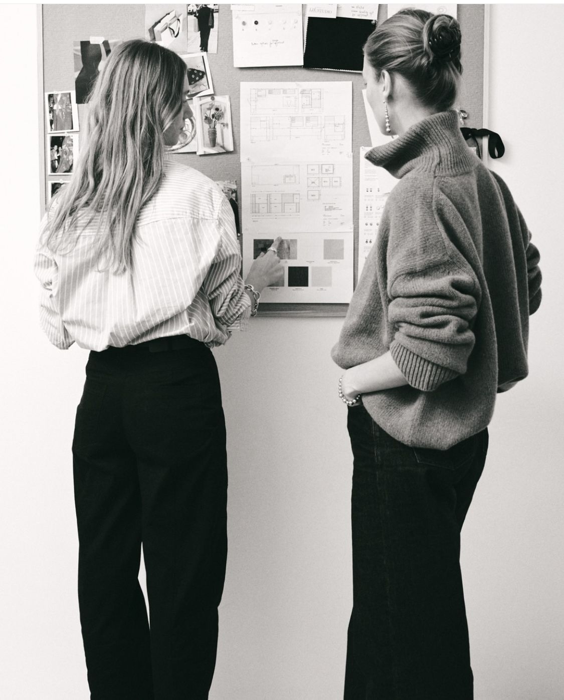 People reviewing a strategy board
